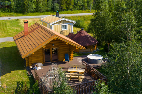 Sauna house by the lake