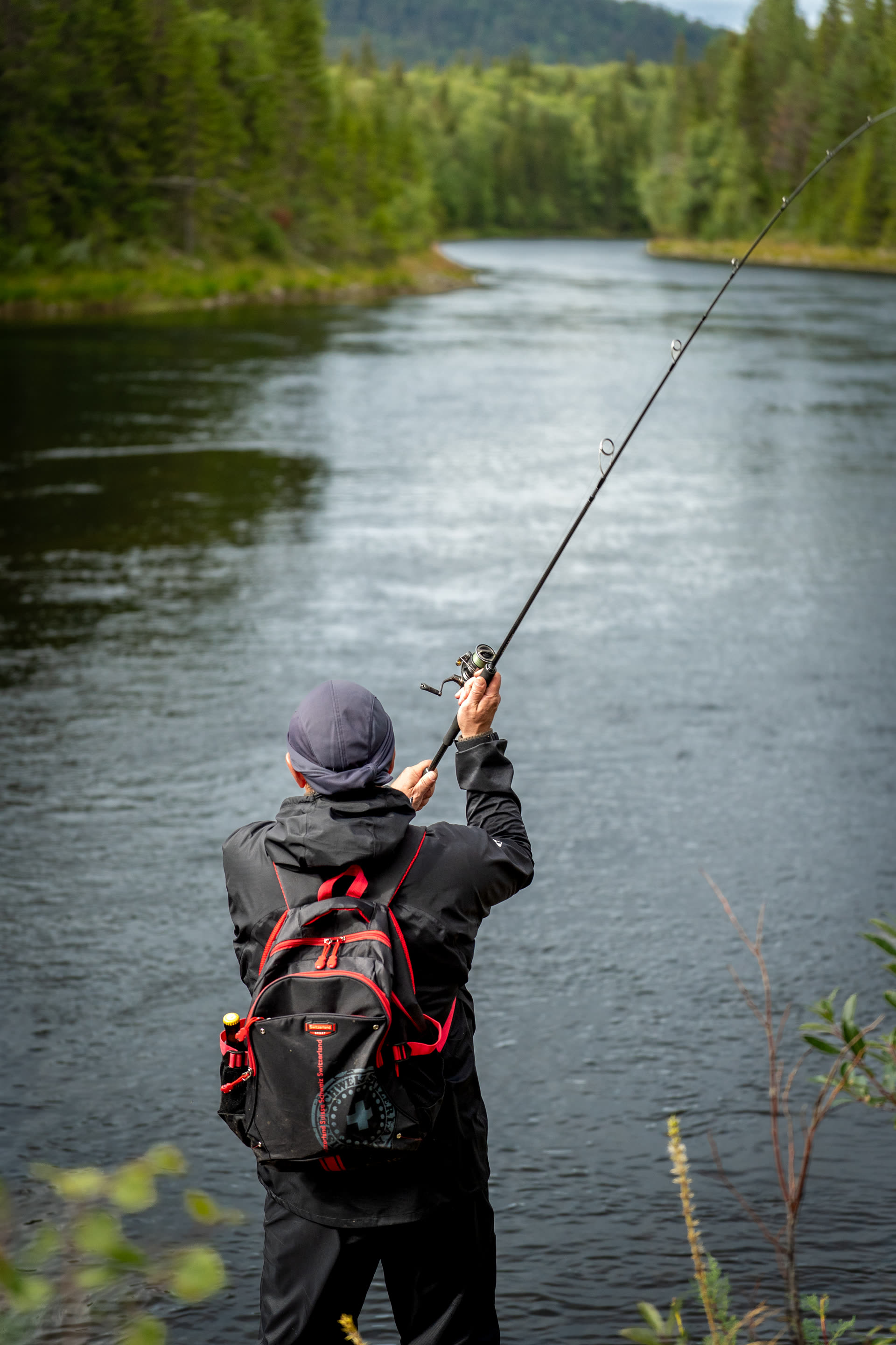 Swedish Lapland Spin Fishing