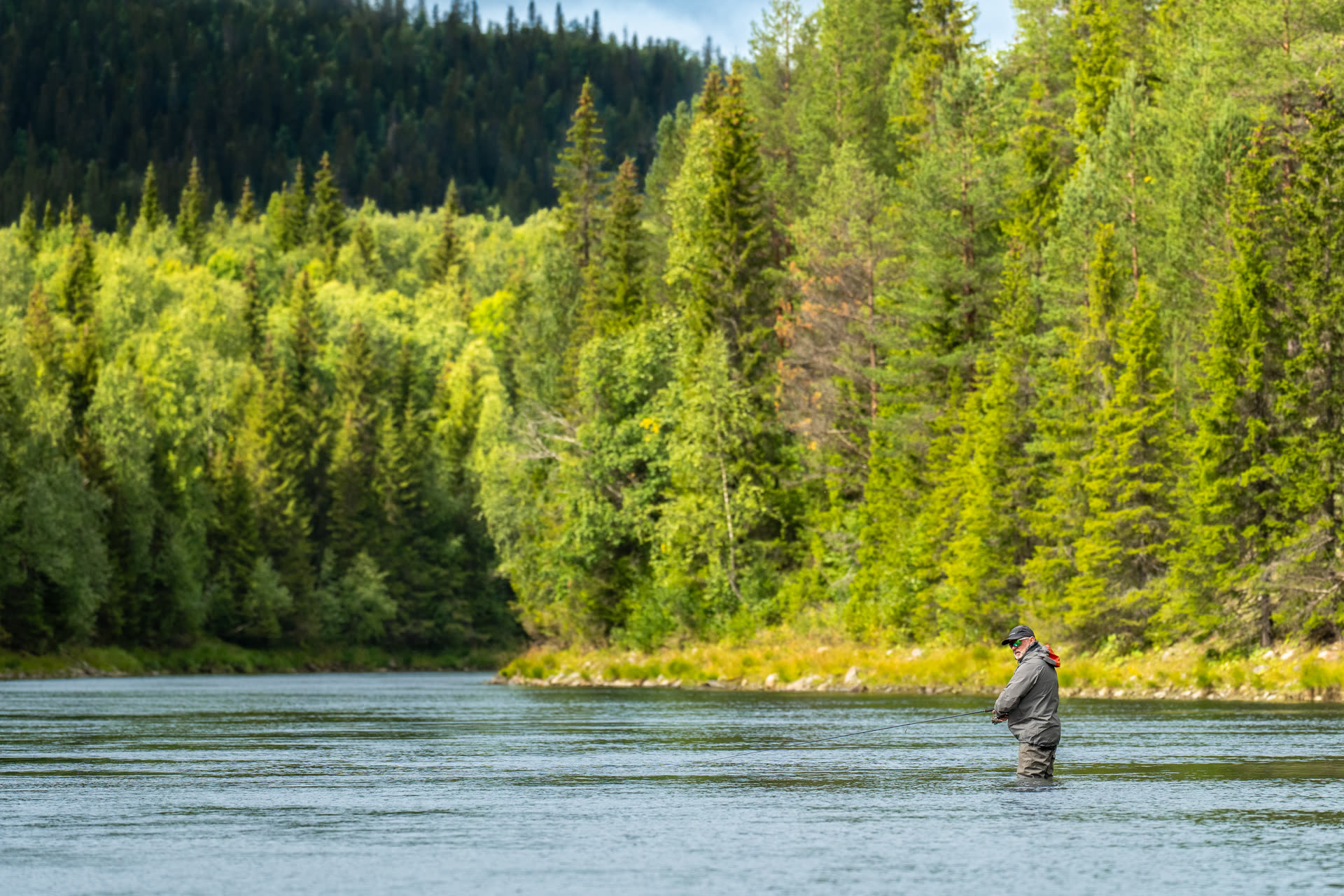 Swedish Lapland Spin Fishing