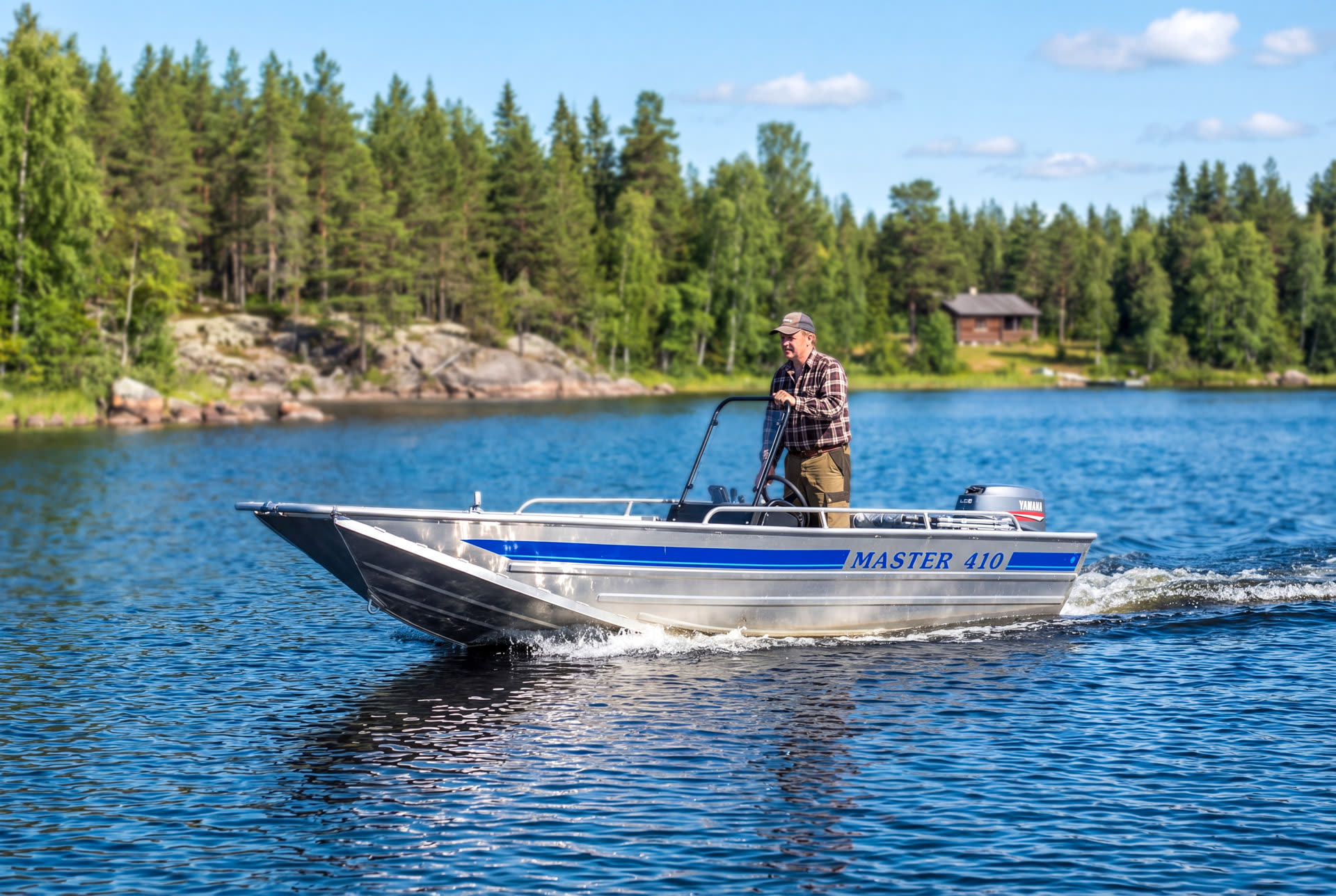Master 410 · 25 hp engine