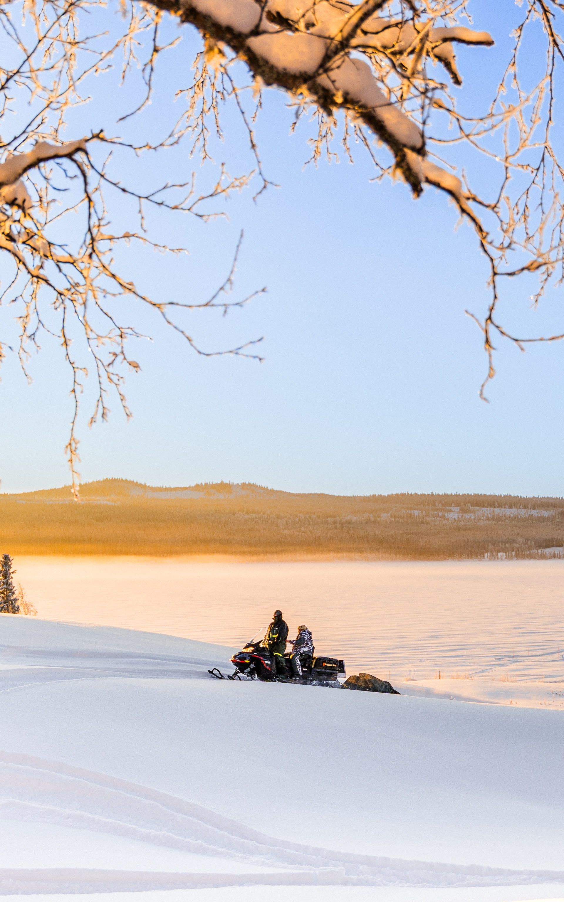 Snowmobile taxi