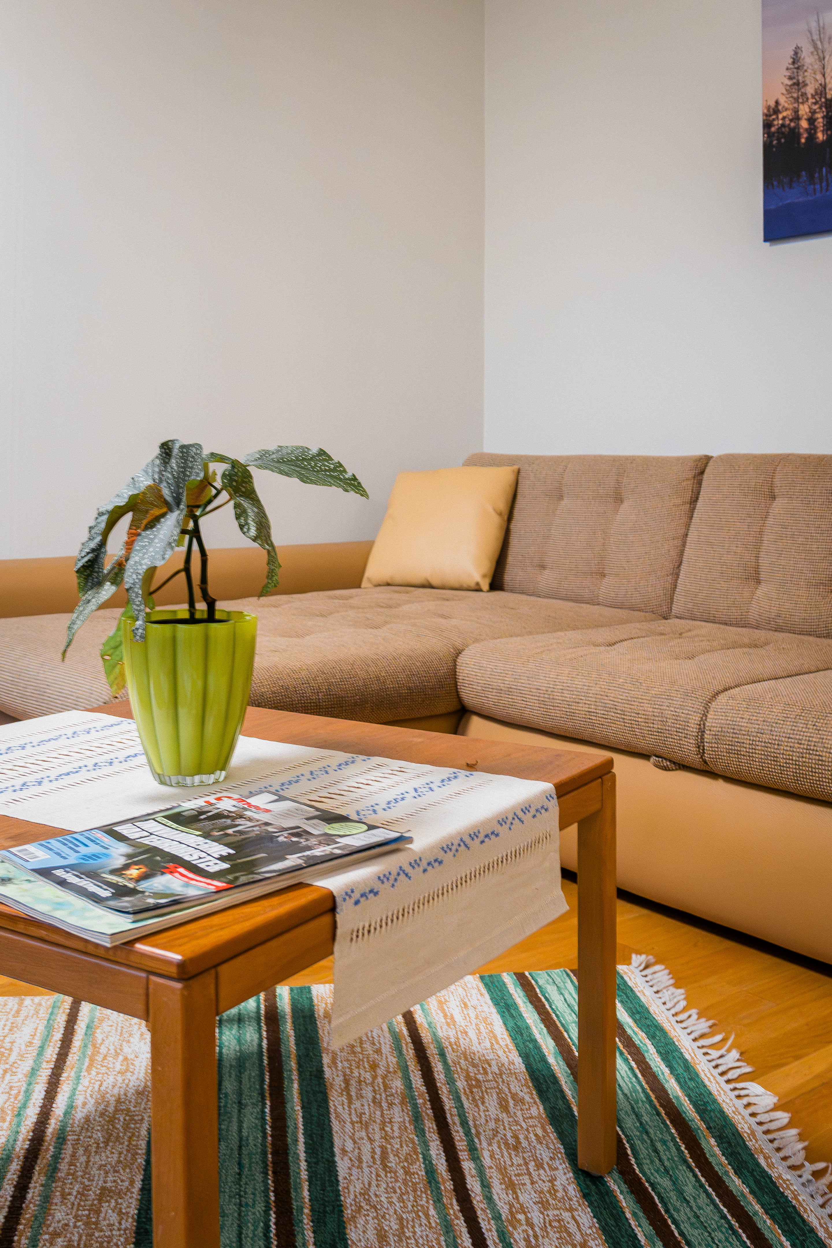 One-bedroom apartment - living area