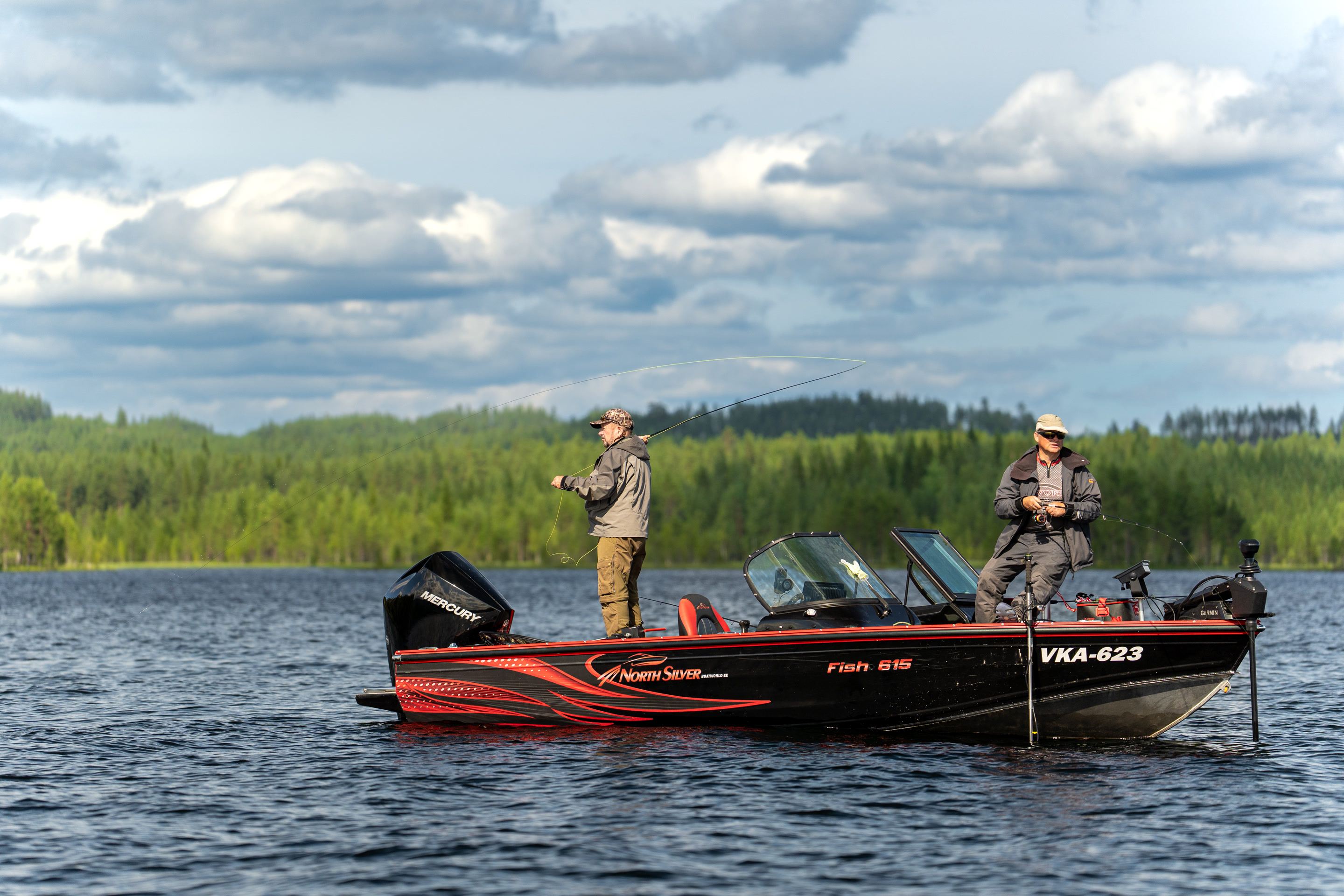 Рыбалка нахлыстом на реке - Lapla Fishing, шведская Лапландия