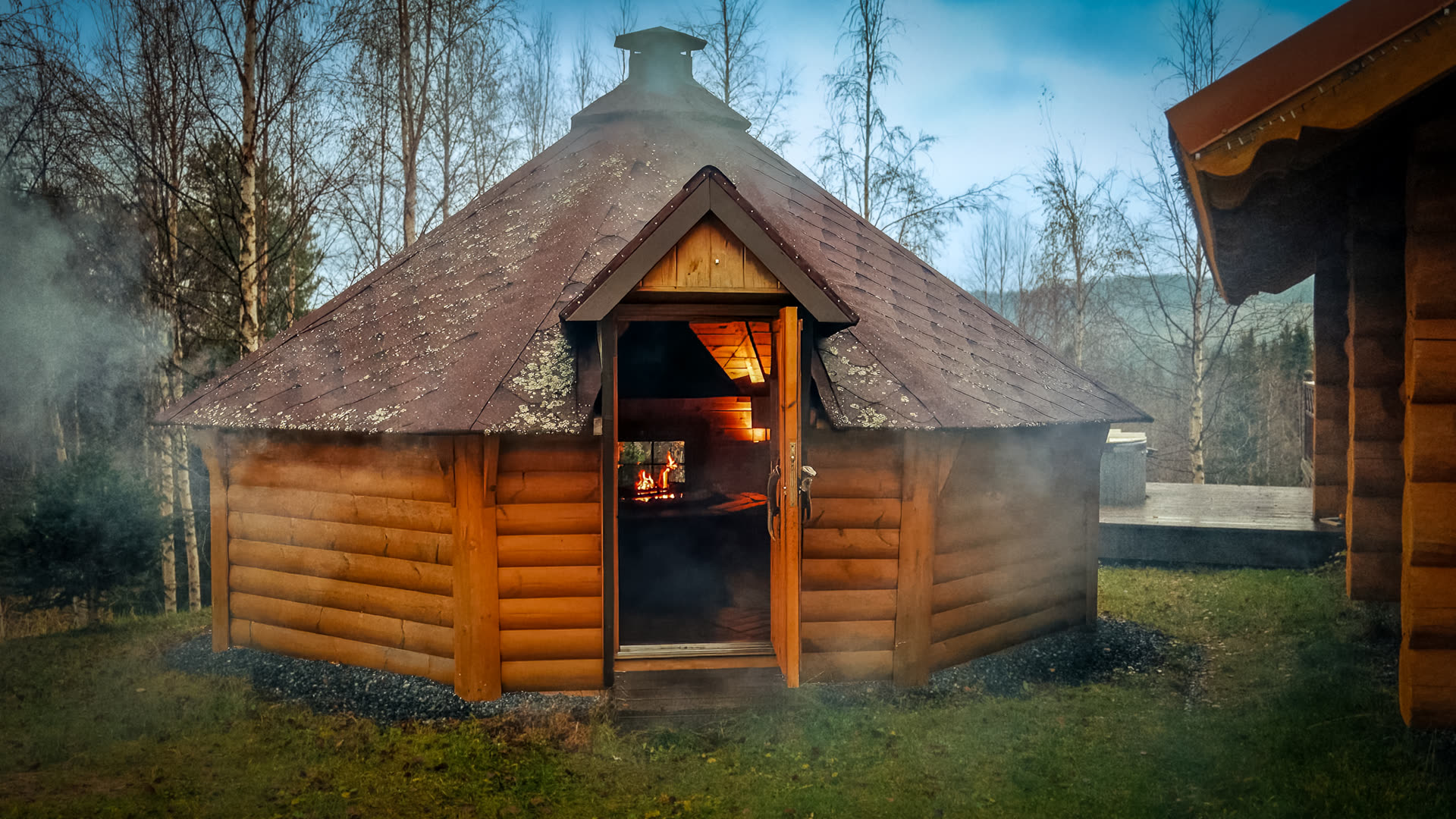 Grill hut